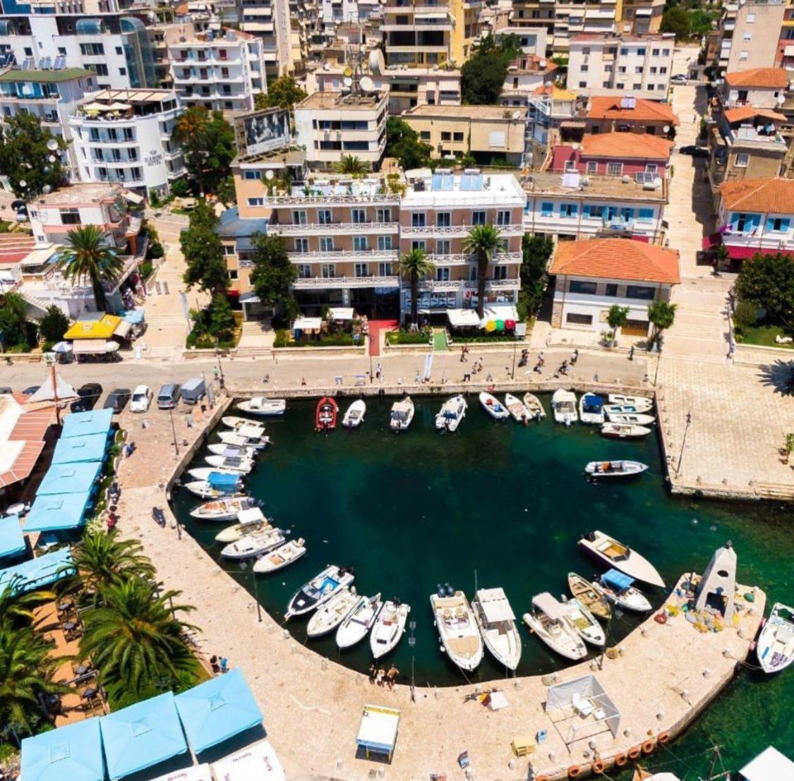 Sun N Blue Hotel Sarande Ngoại thất bức ảnh